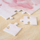 ピンクの雲に美しい宮殿をカスタマイズ ジグソーパズル (側面)