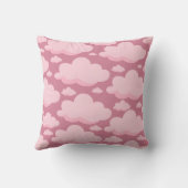 ピンクの雲枕 クッション (裏面)