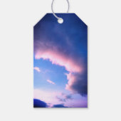 ピンクの雲 ギフトタグ (正面)