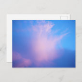 ピンクの雲 ポストカード (正面/裏面)