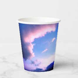 ピンクの雲 紙コップ