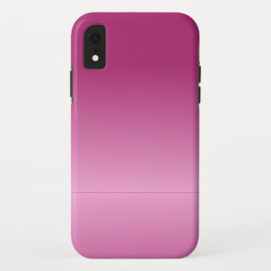 ピンクの霜 iPhone XRケース