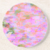 ピンクの霞 コースター (正面)