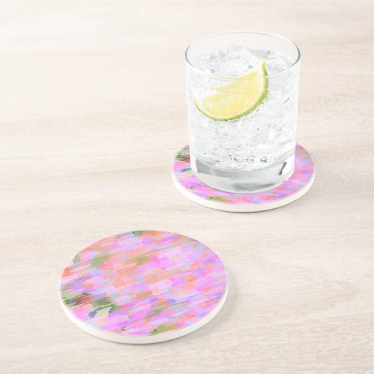 ピンクの霞 コースター (側面)