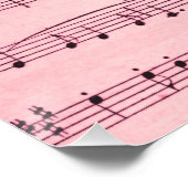 ピンクの音楽とシアターマスク ポスター (コーナー)