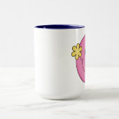 ピンクの顔 マグカップ (中央)