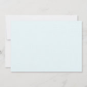 ピンクの風船の双子ちゃんベビーシャワー 招待状 (裏面)