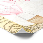 ピンクの風船は彼女は優れたゲストブックではない ポスター (角)