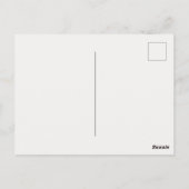 ピンクの風船 & キラキラのコンフェッティ 30歳の誕生日 ポストカード (裏面)