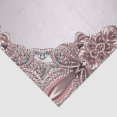 ピンクの飾り紙 薄葉紙 (詳細)