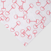 ピンクの馬乗り 薄葉紙 (詳細)