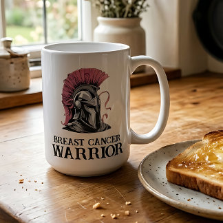 ピンクの騎士 乳がん戦士 コーヒーマグカップ