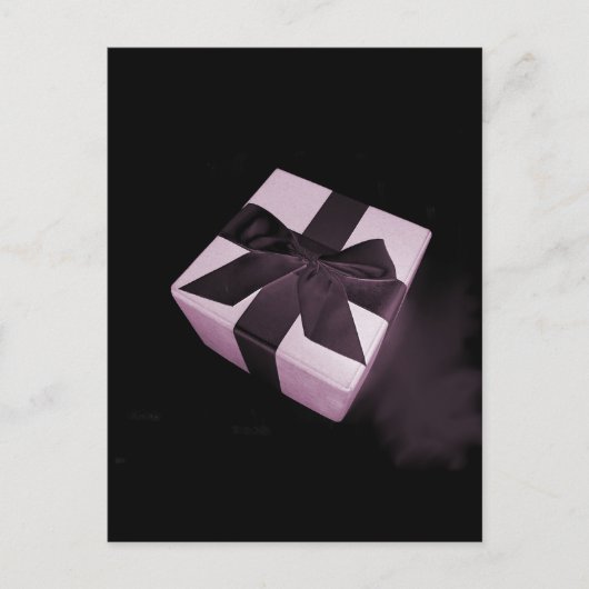 ピンクの驚き ポストカード (正面)