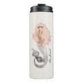 ピンクの髪とお名前の人魚 タンブラー (正面)