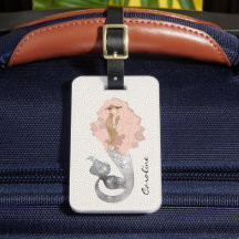 ピンクの髪とお名前の人魚