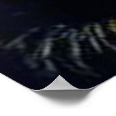 ピンクの髪のローラーを持つモナリザレオナルド・ダ・ヴィンチ ポスター (角)