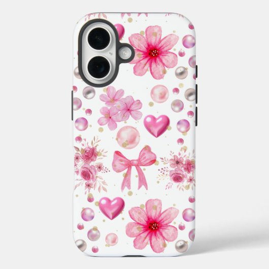 ピンクの魅力 Case-Mate iPhoneケース (裏面)
