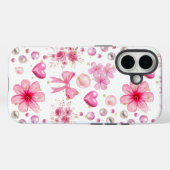 ピンクの魅力 Case-Mate iPhoneケース (裏面 (横))