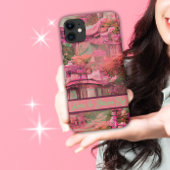 ピンクの魅惑ファンタジー林 Case-Mate iPhoneケース