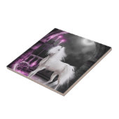 ピンクの魔法のユニコーン タイル (側面)