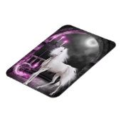 ピンクの魔法のユニコーン マグネット (左側)