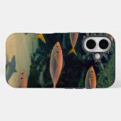 ピンクの魚のショール水中写真 Case-Mate iPhoneケース (裏面 (横))