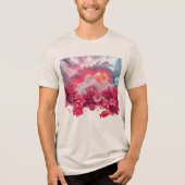 ピンクの魚 トライブレンドTシャツ (正面)