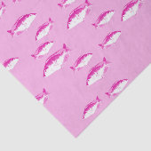 ピンクの魚 薄葉紙 (詳細)