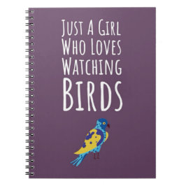 ピンクの鳥のギフト 赤ちゃんの女の子へ 子供向け 鳥 ノートブック