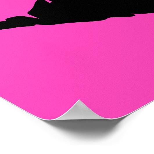 ピンクの黒い口紅 ポスター (角)