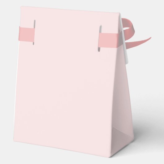 ピンクの1歳の誕生日 フェイバーボックス (裏面)