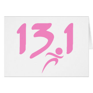 ピンクの13.1の半マラソン