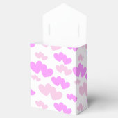 ピンクの2色のダブルハート模様 フェイバーボックス (オープン)