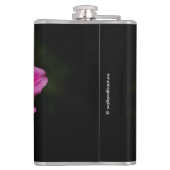 ピンクの「プリンツハインリッヒ日本の」アネモネ花 フラスク (裏面)