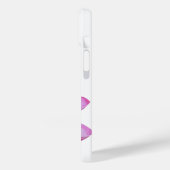 ピンクの《植物》スイレンの花電話ケース Case-Mate iPhoneケース (裏面 / 左)