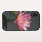 ピンクの《植物》スイレンの電話ケース Case-Mate iPhoneケース (裏面(横))