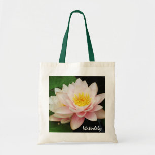 ピンクの《植物》スイレンTotebag トートバッグ