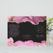 ピンクのagateのパンフレット (スタンド正面)