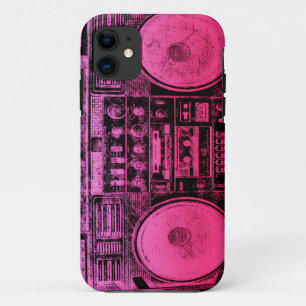 ピンクのboombox iPhone 11 ケース