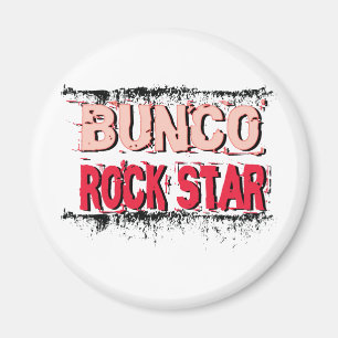 ピンクのbuncoのロックスター マグネット