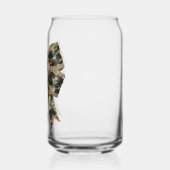 ピンクのcamuflashボウ ガラス缶 (左)