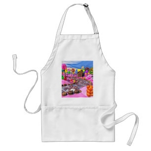 ピンクのCandyland スタンダードエプロン