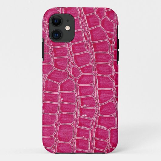ピンクのCroc Krokodil-Kamerad ID™のiPhone 5の秋 Case-Mate iPhoneケース (裏面)