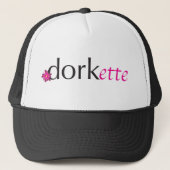 ピンクのDorkette キャップ (正面)