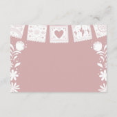 ピンクのEs Ninaサンクスカード エンクロージャーカード (裏面)