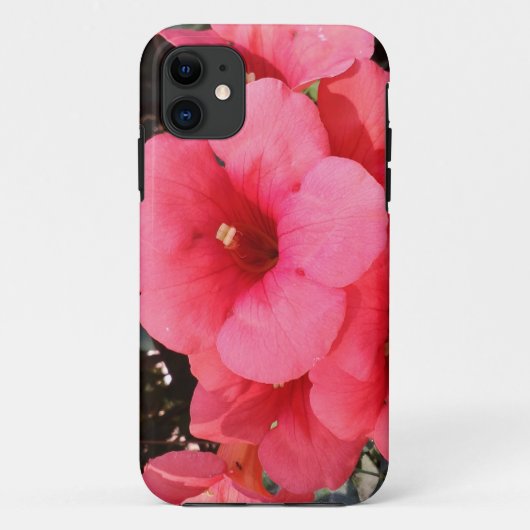 ピンクのFlowersiPhone SE + iPhone 5/5S,ほとんど存在しない Case-Mate iPhoneケース (裏面)