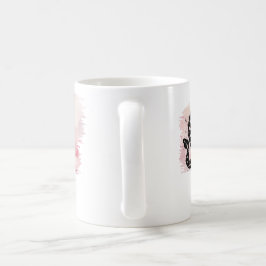 ピンクのIバイトMassasaugaヘビと名付けられた コーヒーマグカップ