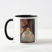 ピンクのInfantaマリアMarguerita マグカップ (左)