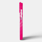 ピンクのiPhoneケース(ハートと名前をカスタムする) Case-Mate iPhoneケース (裏面 / 左)