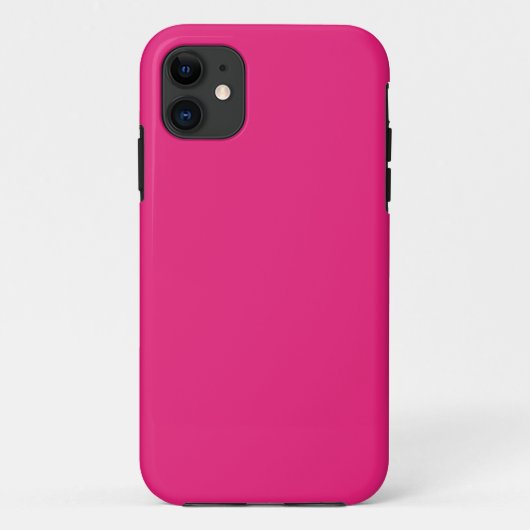 ピンクのiPhoneケース ピンクのスマホカバー | 大胆でおしゃれなデザイン Case-Mate iPhoneケース (裏面)
